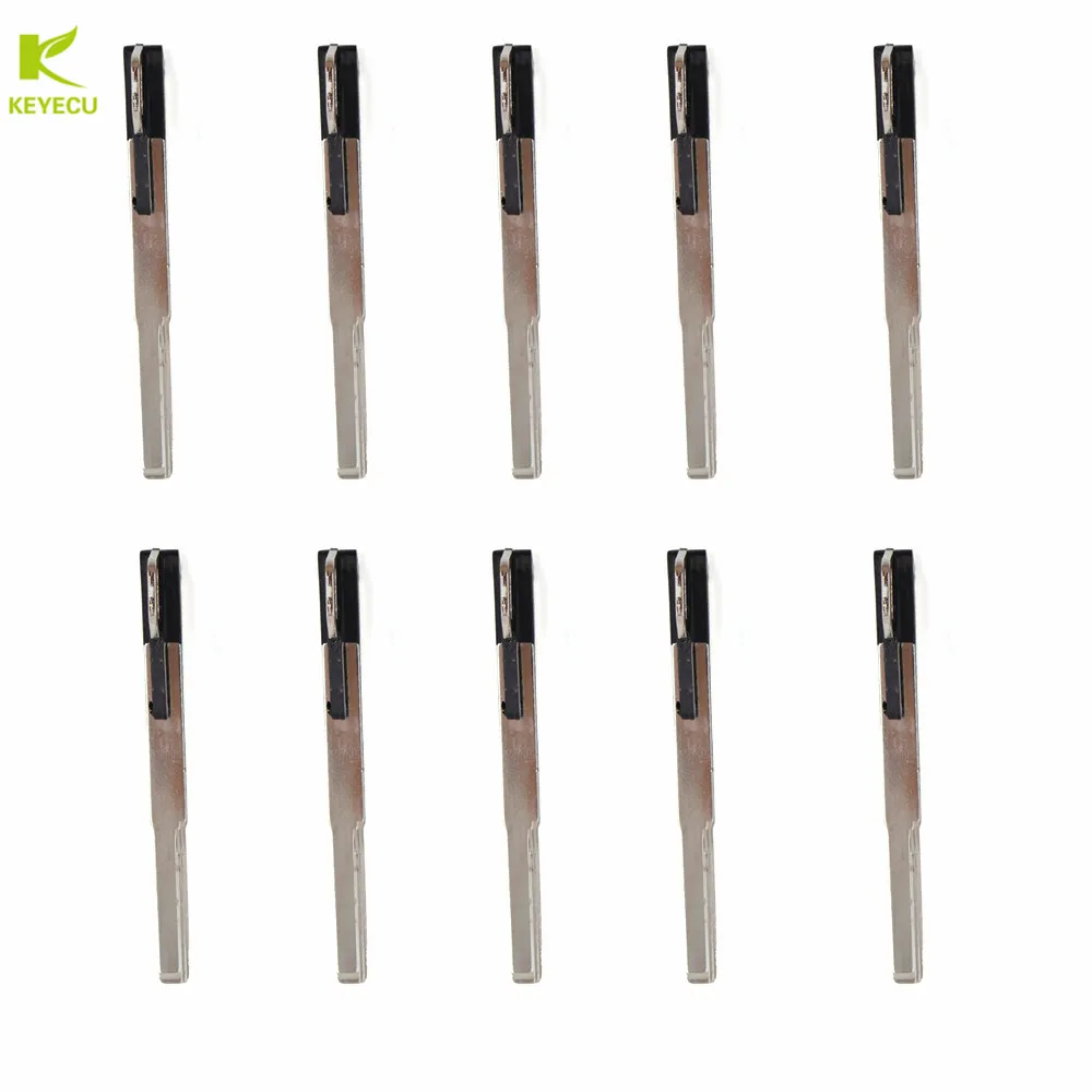 

KEYECU 10pcs Replacement Smart Emergency Insert Key Blade for Mercedes Benz C E Class C230 E230 1997-2000 IYZ3302