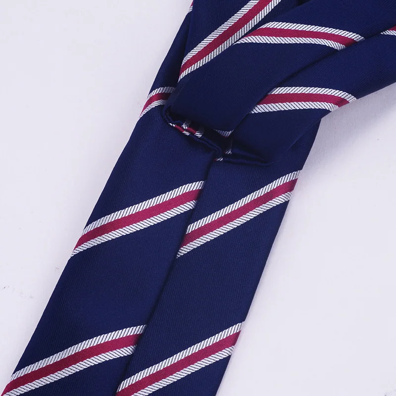 RBOCOTT-Corbata clásica a la moda para hombre, corbata delgada de Cachemira con puntos a cuadros a rayas de 6cm, corbatas ajustadas para el cuello en negro, rojo, azul, boda