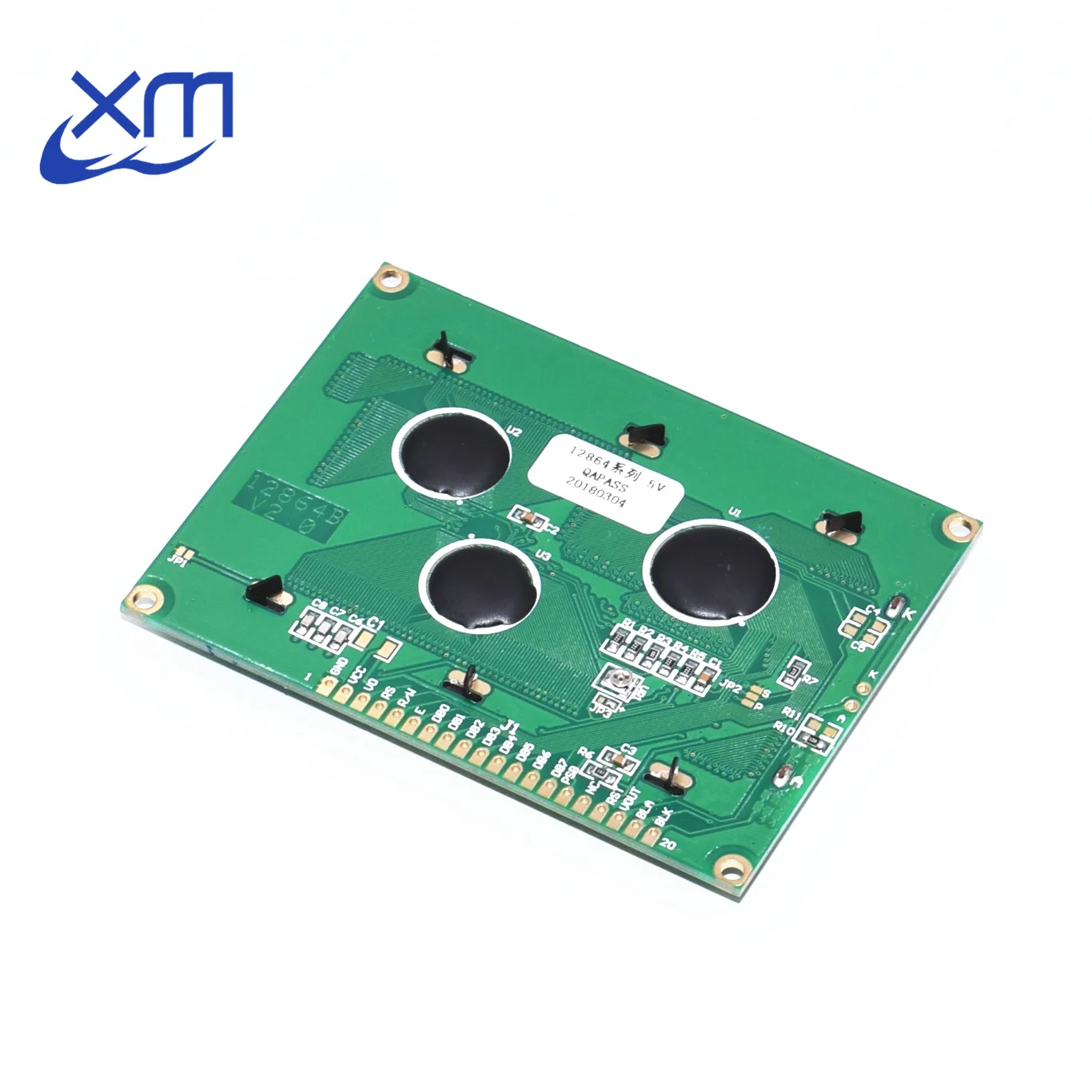 128*64 DOTS LCD module 5V blue screen 12864 LCD with backlight ST7920 Parallel port LCD12864