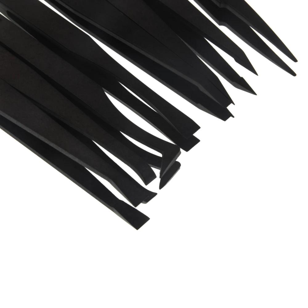 ESPLB 8 teile/satz Antistatische Kunststoff Pinzette ESD Gebogene Gerade Pinzette Elektronische PCB Reparatur Hand Werkzeuge Pinzette – Detail 10