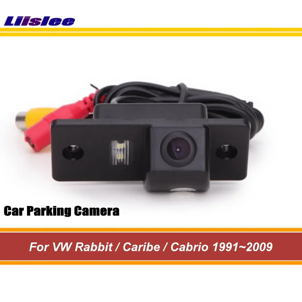 

For Volkswagen VW Rabbit/Caribe/Cabrio 1991-2009 Car Park Rear View Camera Accessories HD CCD NTSC RAC Integrated Dash Cam Kit