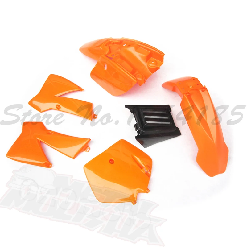 Most Popular KTM50 Plastics Kits Colorful Mini Motocross Plastic Cover Kits 37cc water  cooling engine bike parts