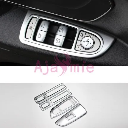 2014-2017 Voor Mercedes Benz Vito W447 Interieur Cover Dashboard AC Outlet Trim Audio Handvat Bekerhouder Panel Chrome accessoires - afbeelding 1