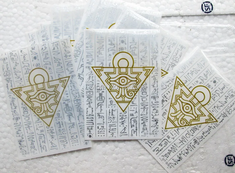 10 paczek/dużo (500 sztuk) yu-gi-oh! Cosplay Yugioh Millennium Puzzle Anime karta gier planszowych rękawy karty bariery etui ochronne na karty — zdjęcie 7