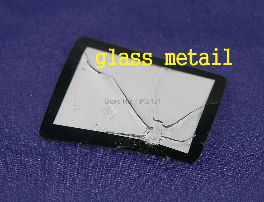 Sega Nomad 시스템 콘솔용 하이 퀄리티 유리 보호 스크린 렌즈, 접착제 포함, 1 개