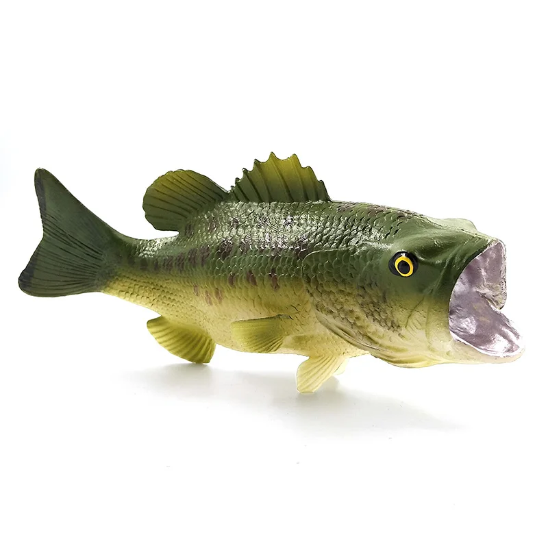 Simulation sea Bass Fish Octopus Hermit Crab Animal Model Plastic PVC figure home decoration accessories decor Gift For Kids toy