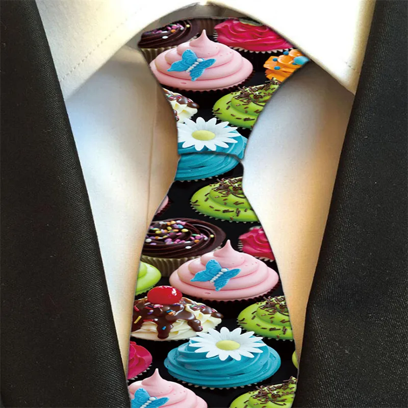 Fashion Ties for Men Polyester 8cm Tie Casual Skinny Cravat Neckties Party wedding accessories Mens Printed Neck Ties 5S-LD07