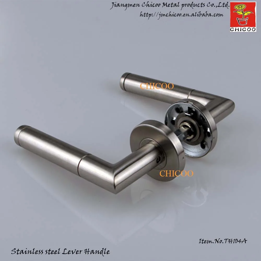 Modern door ironmongery stainless steel  304 Door Handles,gate handles,industrial door lever handle