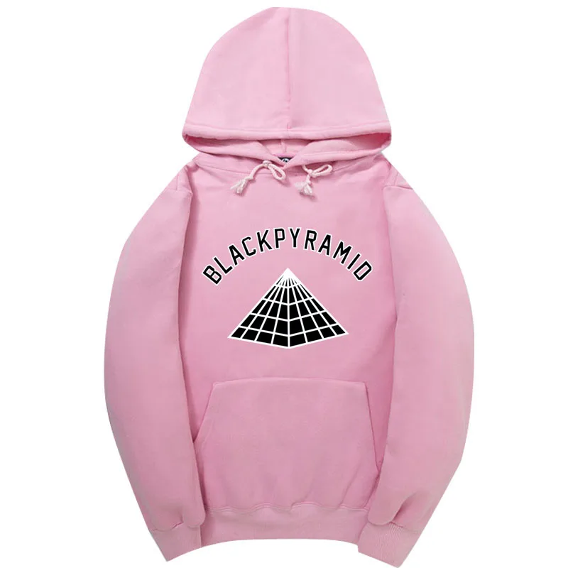 4AM Brand Chris Brown BLACK PYRAMID Hip Hop Hoodie Men And Women Sweatshirts Skateboard Street Style Cotton Tracksuit Hoodies