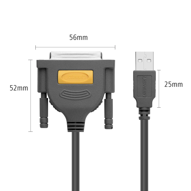 USB 2.0 to DB25 CN36 Parallel LPT Printer Cable Computer IEEE1284 25Pin 36Pin Printer Extending Cable