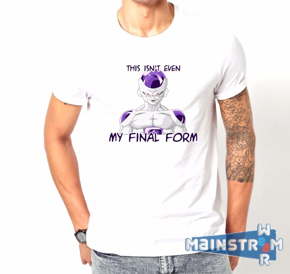 Freezer T-Shirt Freeza  Z Evil Bad Frieza 2019 New Arrival Fashion Funny Tees  Short  Print T Shirt