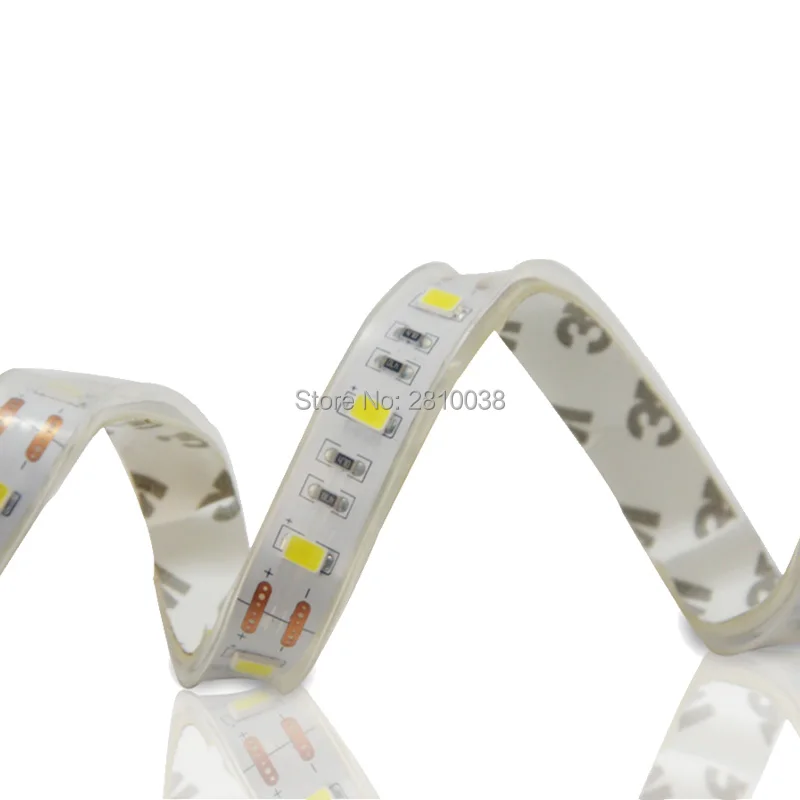 100M/Lot High CRI Ra 90+ 10mm wide strip led lights IP22 72leds/M DC 24V led strip 5630 17.28W/M led light strip flexible