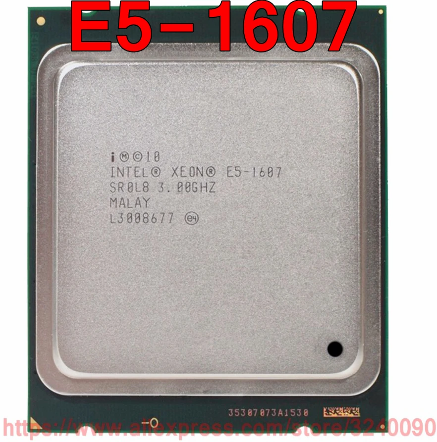 Intel Xeon CPU E5-1607 SR0L8 3.00GHz 4-Core 10M LGA2011 E5 1607 processor free shipping speedy ship out