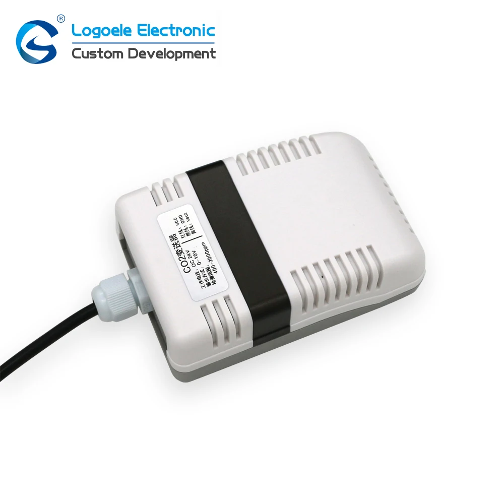 CO2 Sensor Infrared Carbon Dioxide Detection Transmitter NDIR Module Analog Output 400-2000ppm