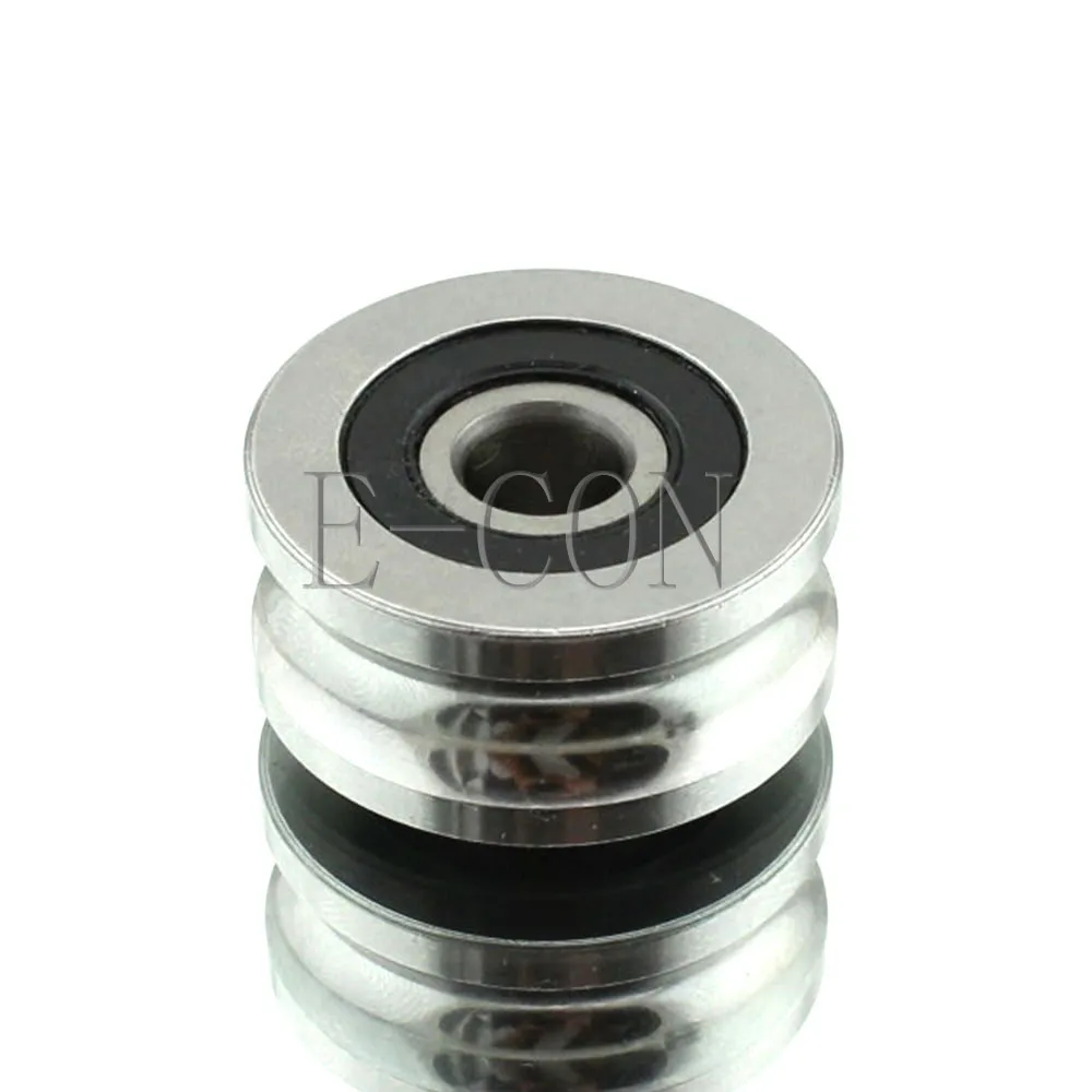 1/5/10PCS SG10 U Groove 4*13*6mm Sealed Ball Track Guide Bearing Textile Machine Hi-Q