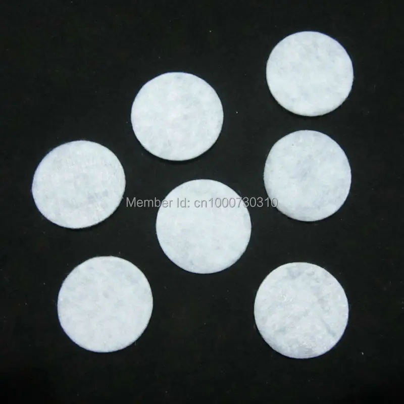 200PCS 20mm Round gasket Circular flannelette gasket Cute Round Appliques Craft Accessory A153*2