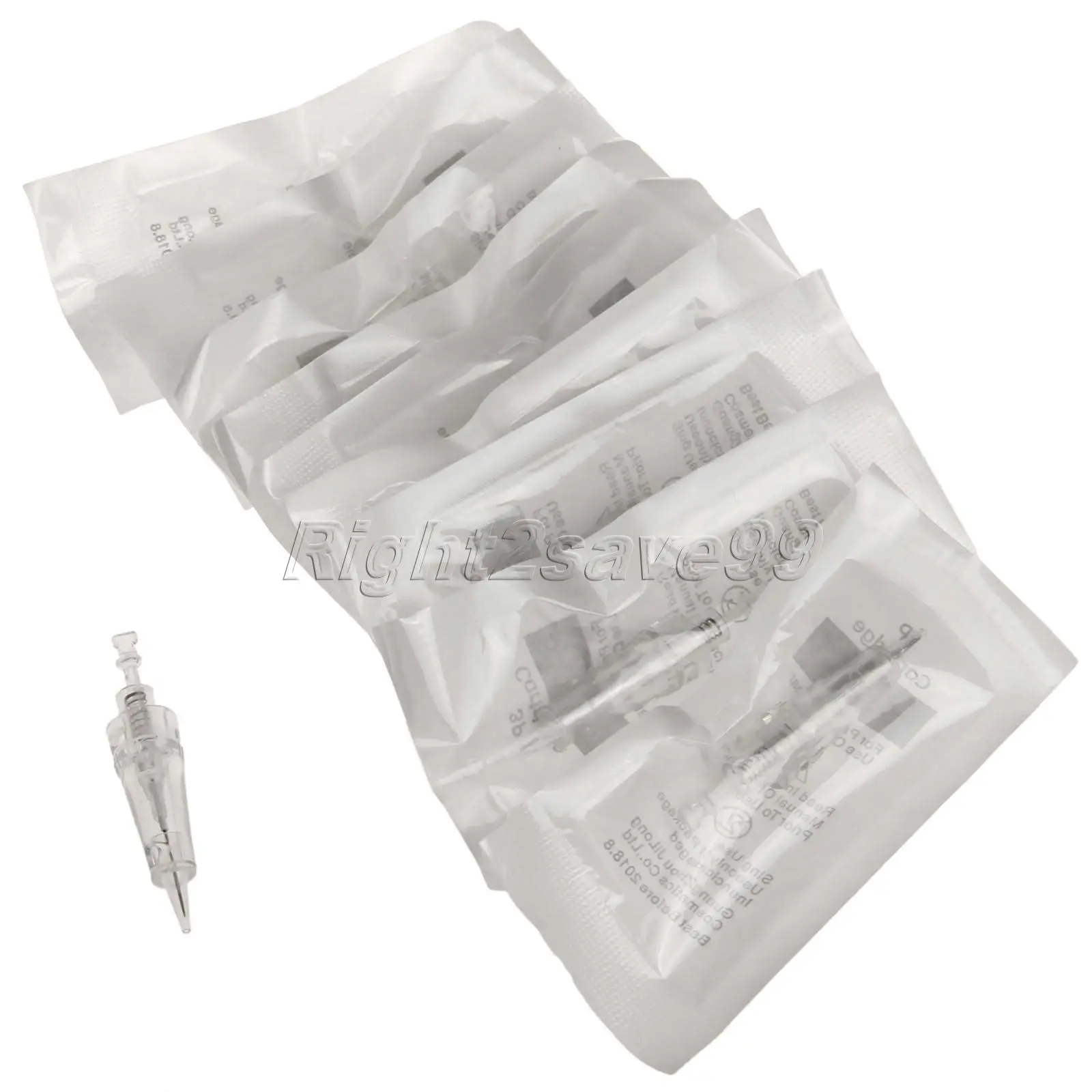 

10pcs Tattoo Needles 3P Cartridges Disposable Sterilized Permanent Makeup Eyebrow Lip Tattoo Machine Pen Professional Tool