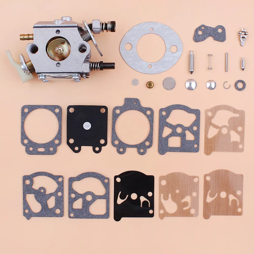 Carburetor Carb Diaphragm Repair Kit For HUSQVARNA 50 51 55 Rancher Chainsaw Parts Walbro Carb WT-170-1 K20-WAT