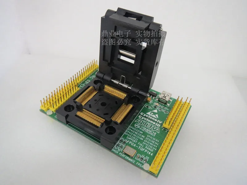 Imagem -04 - Yamaichi ic Queima Assento Adaptador Teste Banco de Teste de Soquete em Estoque Ep3c5 10 Ep3c16 25 Ep4ce6 10 Ep4ce15 22 Tqfp144