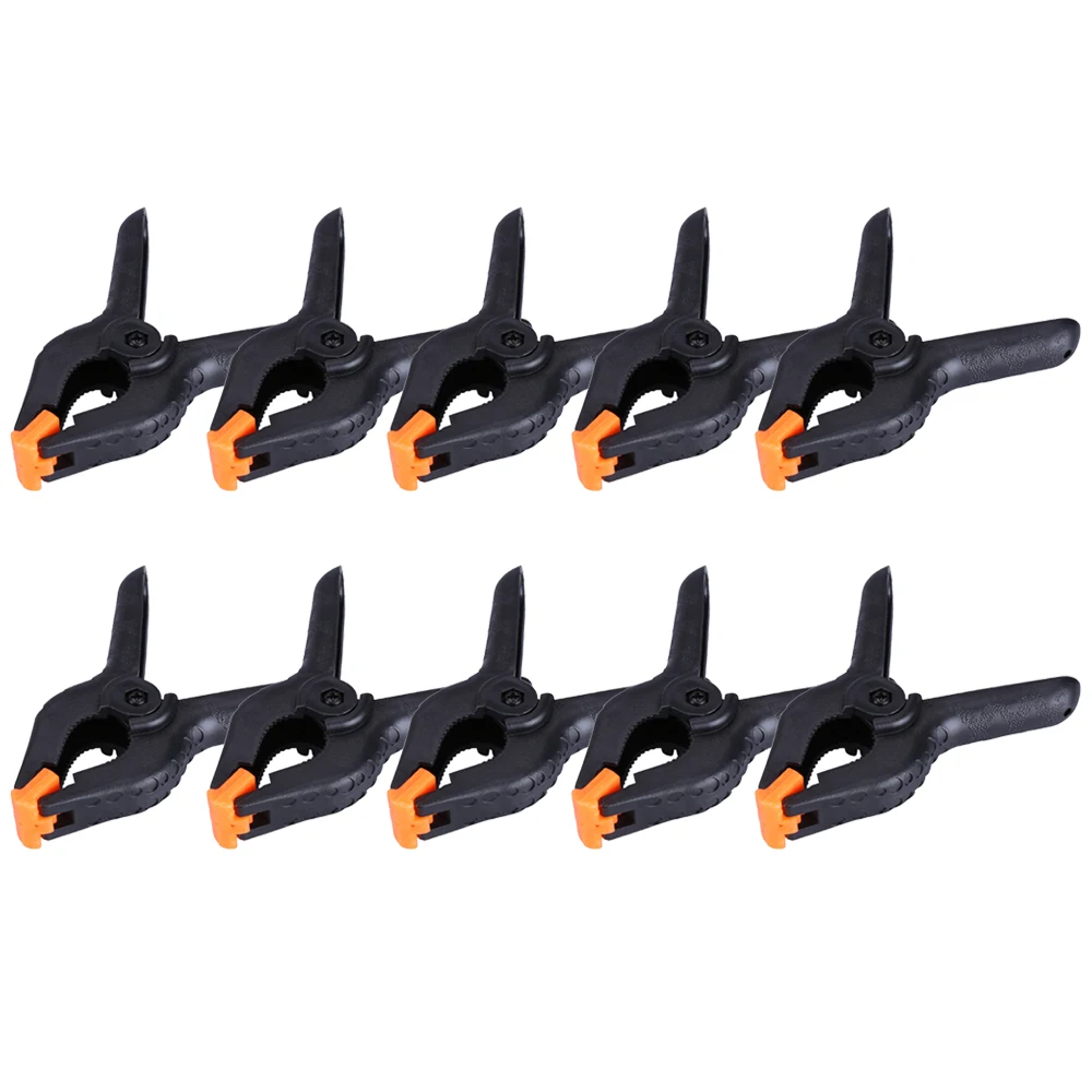 

10pcs/lot 4inch Plastic Spring Clamps for Woodworking DIY Tools Wood Clamp Carpentry Clips Jig Outillage Menuiserie