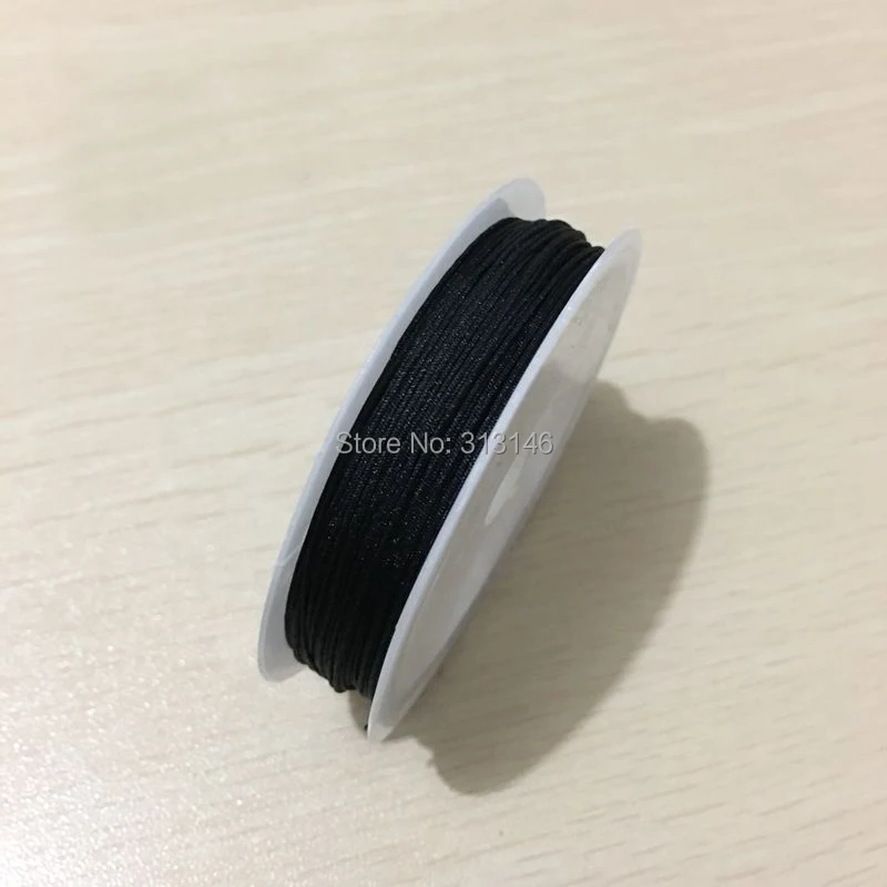 حبل مزين بالخرز من النايلون بعقدة صيني 10 متر/رول 0.4 مللي متر سلك مضفر من Kumihimo اصنعها بنفسك لصنع المجوهرات حبل مكرامية شامبالا