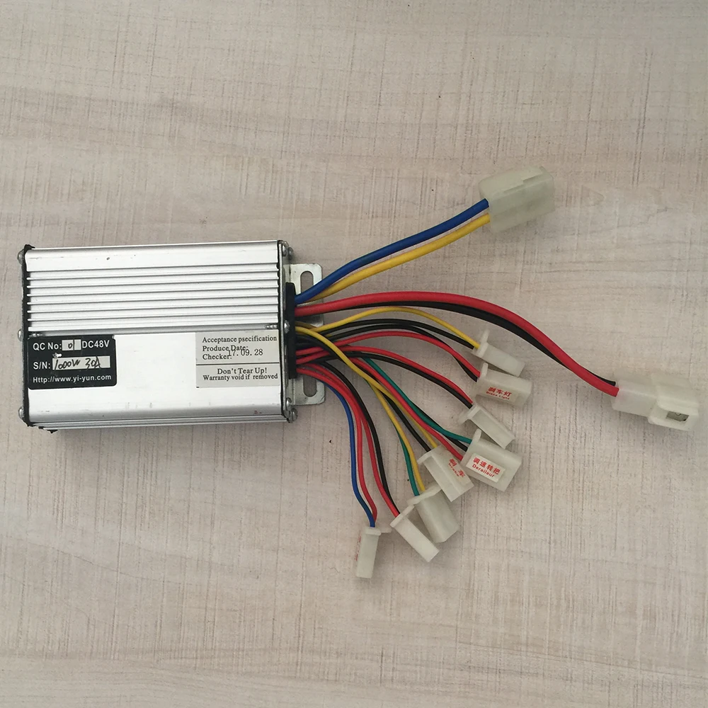 48V 1000W 30A Brush DC Motor Controller YIYUN YK33F per EVO triciclo elettrico E-bike Scooter elettrico bici bicicletta