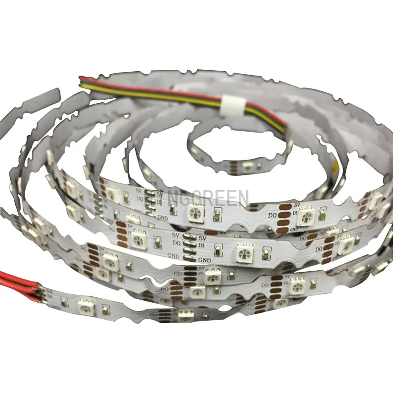 

5mX Addressable S type 60led per meter SK6812 WWA /RGB /RGBW /Warm white/ cool white 5050SMD digital LED