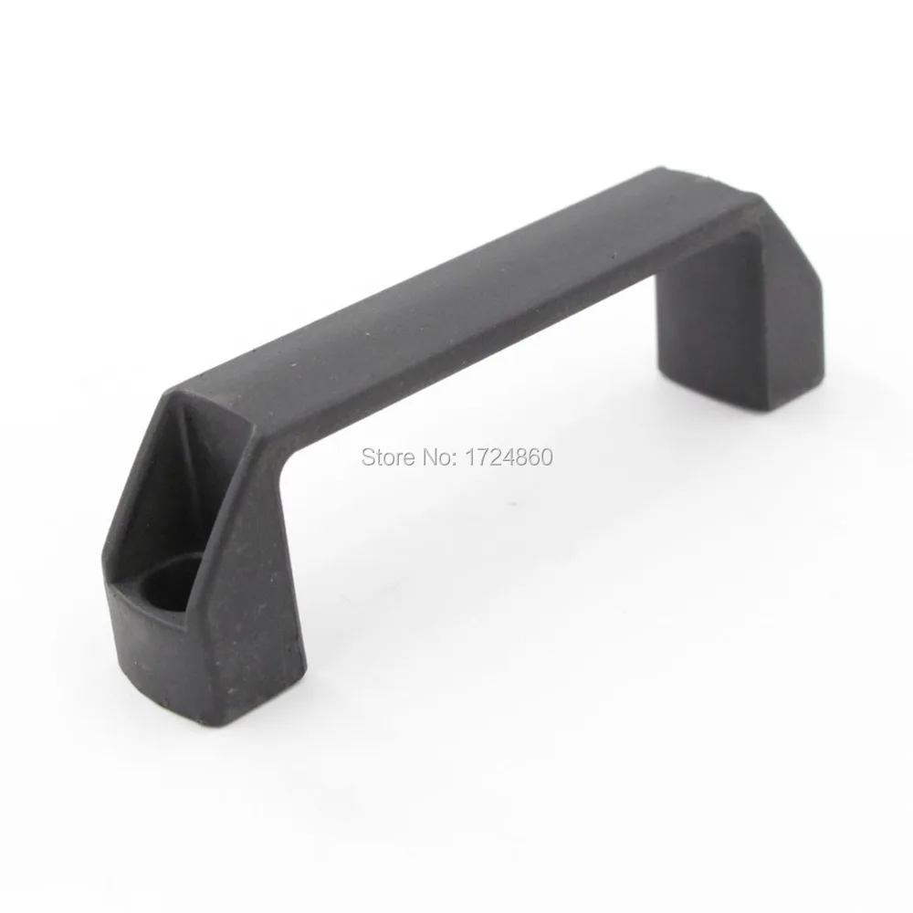 2 PCS of Black Glue Side Handle 6.65mm Plastic on Discount