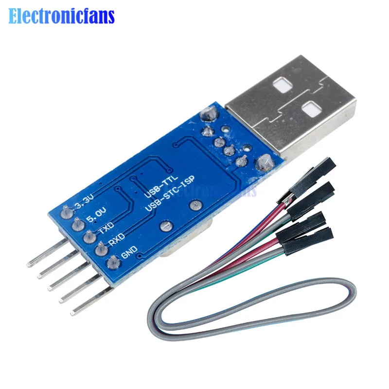 1Set Standard USB To RS232 TTL Converter Adapter PL2303 PL2303HXA Download Board Module 4Pin Cable for Arduino