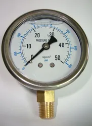 Stainless steel YN-60 shock-proof pressure gauge 10KG/100KG//150KG/200KG/250kg Hydraulic oil pressure gauge