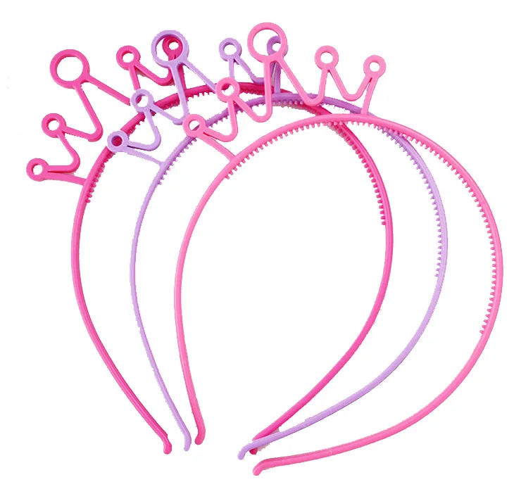 6PCS Crown Headband boy girl\'s Hair Hoop Supplies for Party AccessoriesHeadwear(Multi color)