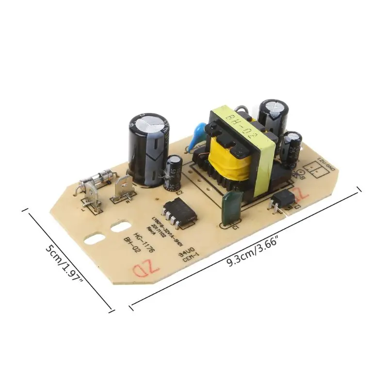 Pièce de rechange universelle pour carte d\'humidificateur, plaque de circuit d\'atomisation de coordinateur, contrôle technique, alimentation, 12V,