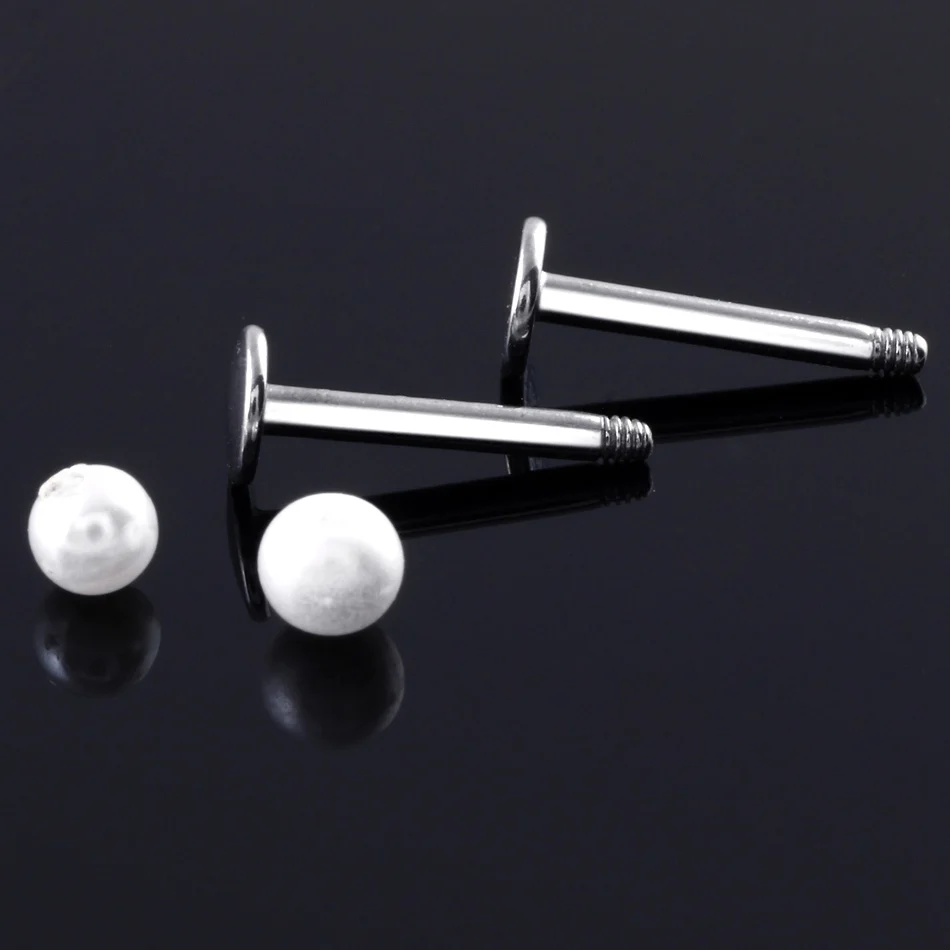 1PC 16G Steel Crystal Gem Labret Monore Ring Round Star Ear Piercing Stud Helix Tragus Rings Orelha Cartilagem Sexy Girl Jewelry