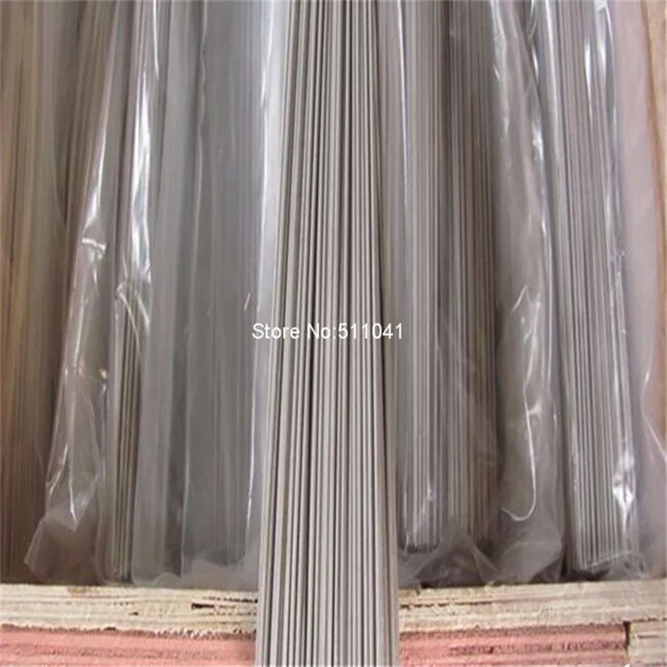 Dia 0.0450 "titanium bastoni 914.4mm (36in) lunghezza, gr5, 6al-titanium filo di saldatura tig, titanium bastoni, Paypal è disponibile