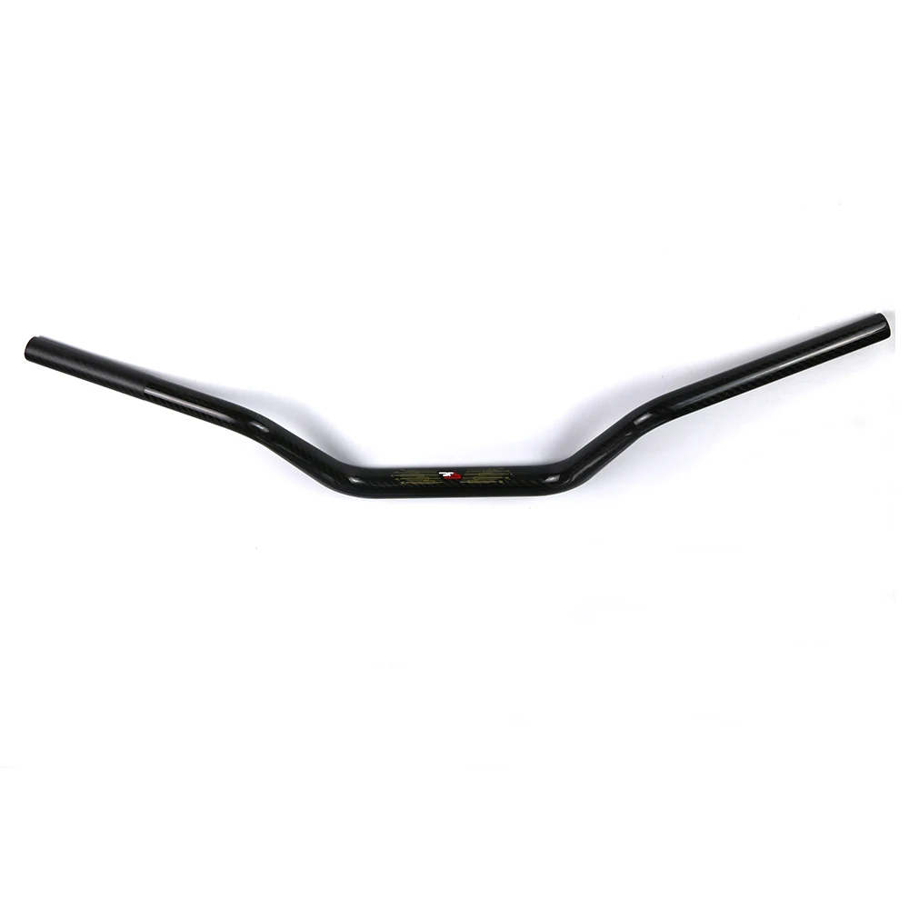 Universal Motorcycle handle bar 1-1/8'' inch 28mm 72cm ordinary Carbon Fiber Risen Handlebar For Racing And Scooter