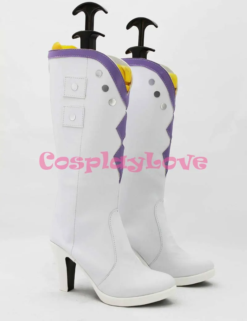 Game Unlight The Black Goat Noichrome Cosplay Shoes Boots Hand Made Custom-made For Halloween Christmas Festival CosplayLove