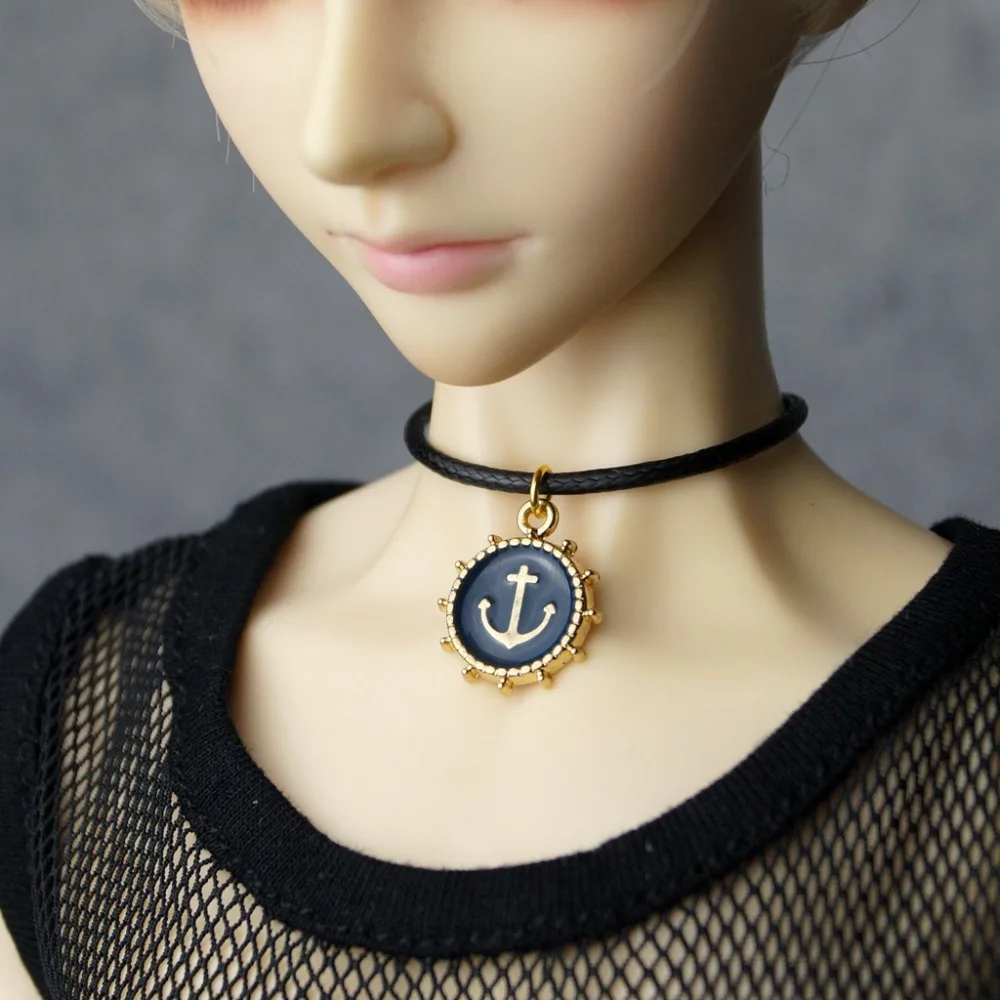 

BJD OOAK Necklace Boat Anchor Handmade For 1/3 24" 70cm SD17 SD DK DZ AOD DD Volks Doll FREE SHIPPING