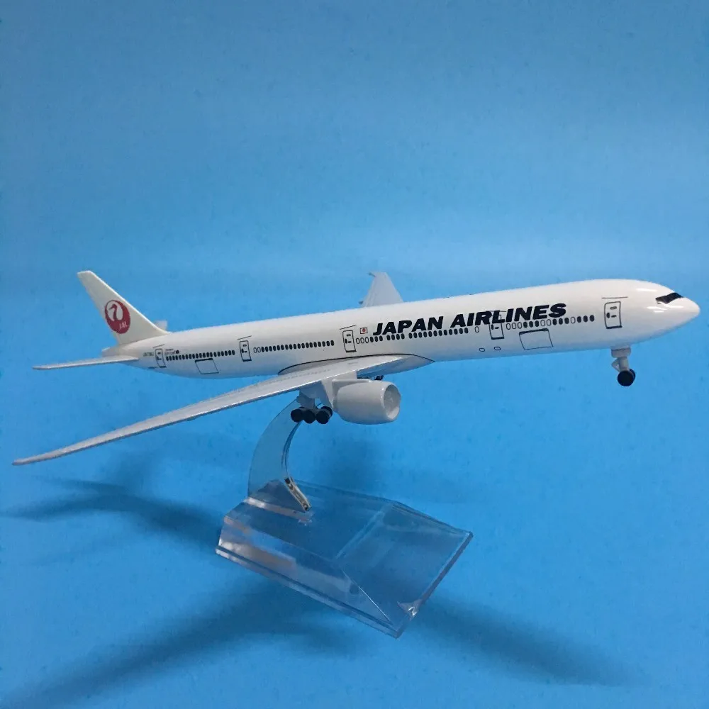 JASON TUTU 20cm Plane Model Airplane Model Japan Airlines Boeing 777 Aircraft Model Diecast Metal 1:200 Airplanes Model Plane