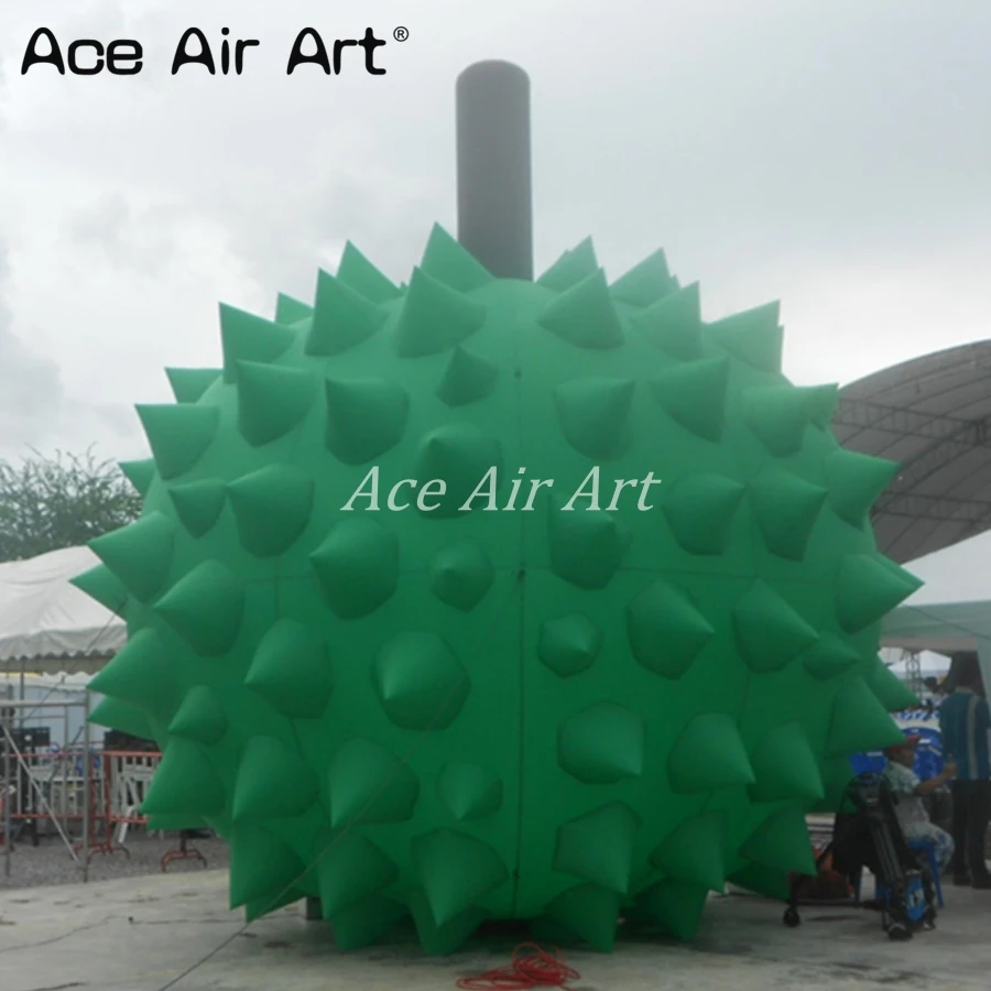 outdoor giant green advertising inflatable jackfruit /inflatable pineapple for decoration