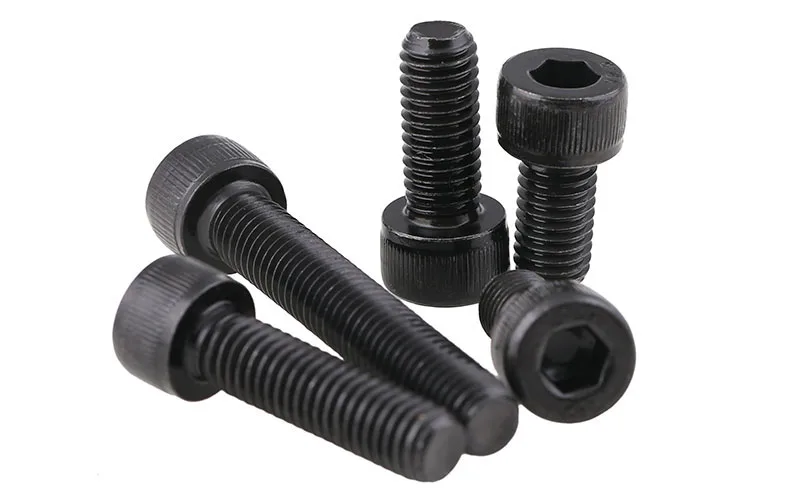 Head Cap Bolts Hex Socket Alloy Steel Black Mm M5*(6/8/10/12/14/15/16/18/20/22/25~60 Machine Screws Din 912 M5 Stainless Round