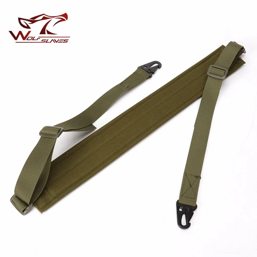 Hot US Army Two 2 Points Gun Sling Hunting Accessories Tactical Belt Airsoft Rifle Sling for AK Shotgun Strap