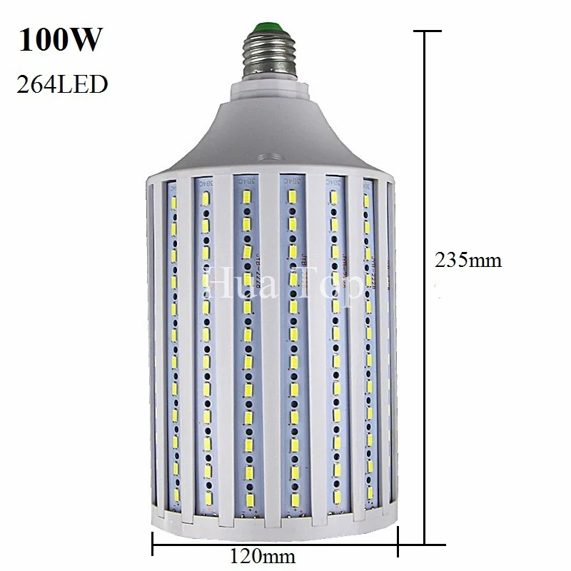 Lampada E27 E40 B22 E26 40W 50W 60W 80W 100W LED Lamp 5730 5630SMD Chandelier Ceiling Light 110V 220V Corn Bulb Pendant Lighting