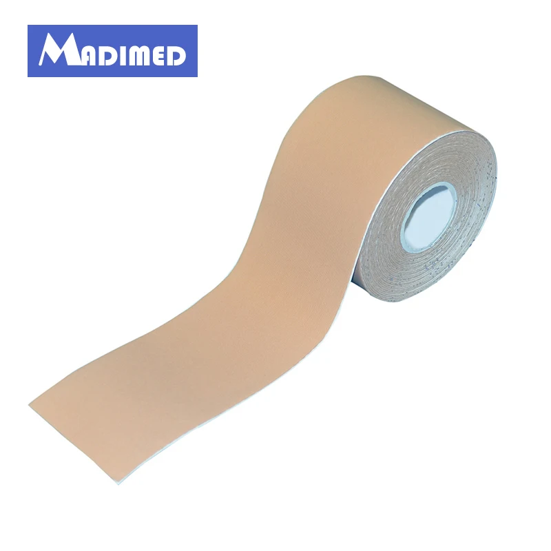 

MADIMED 2 Rolls/Lot 5cm*5m Four Way Stretch( 4 Sides Rayon Elasticity ) Kinesiology Muscle Therapy Tape Bandage /Waterproof