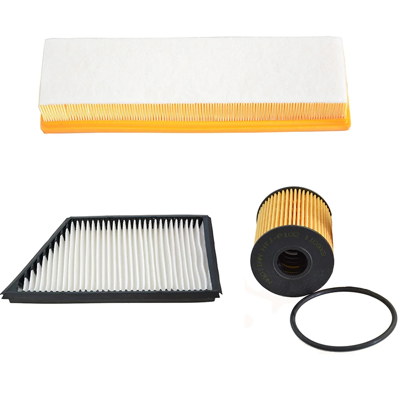 

Car Engine Air Cabin Oil Filter 3Pcs/Set For Peugeot 207/207 Cross 2012-2014 Citroen C2/C2 Cross 1.4 1444G9 6447.AZ 1109X3