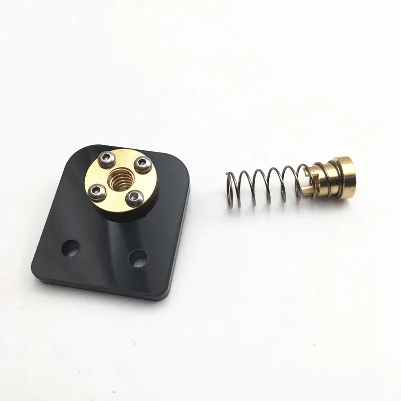 1PCS HE3D/Tarantula Printer Z axis upgrade TR8 Lead Screw ACME Brass Anti-Backlash Nut kit for for DIY Tevo 3D printer