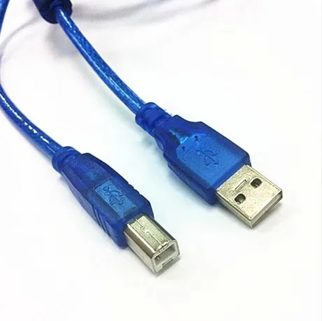 USB 2.0 الذكور إلى USB B الذكور طابعة ماسحة قرص صلب كابل 30 سنتيمتر 50 سنتيمتر 100 سنتيمتر 150 سنتيمتر 300 سنتيمتر 500 سنتيمتر