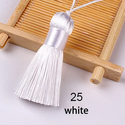 5 Stück/Set 5cm Quasten Hängende Seidenquasten Fransen zum Nähen Zierquasten Schlüsselanhänger DIY Dekorative Vorhang-Accessoires – Detail 24