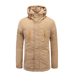 New 2019 high quality Spring autumn mens down Cotton Jacket  Men Clothes Outwearing Warm Jacket Coats