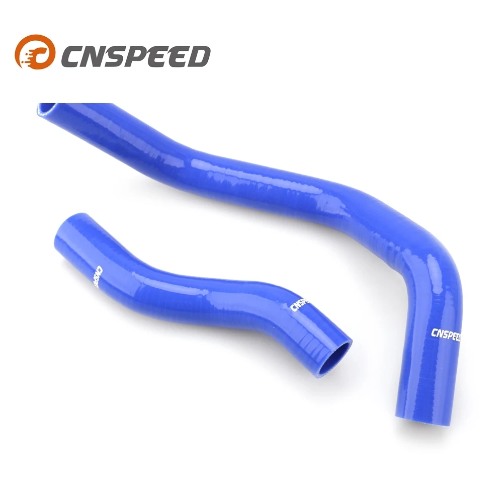 CNSPEED Blue TURBO SILICONE INTERCOOLER HOSE kit For SILVIA/200SX RPS13/S14/S15 Earlier Ver