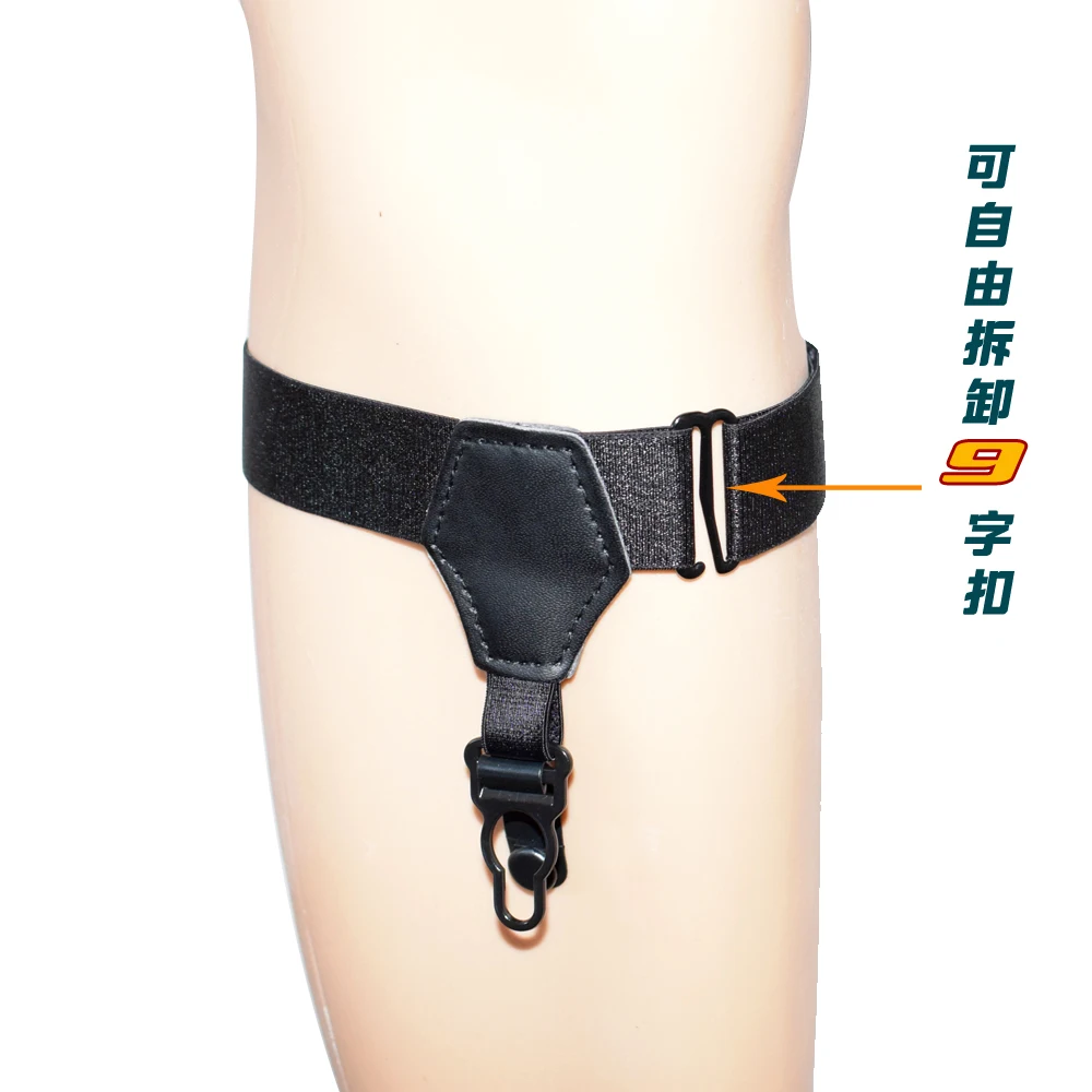 New Sock Stays Holder Gentleman Lose Suspenders Braces Elastic Uniform Business leg Strap  Socking Garters 1pair MR1228